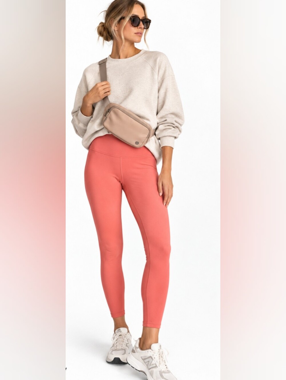 Lululemon Align High Rise Pant 25" Coral Nulu Leggings